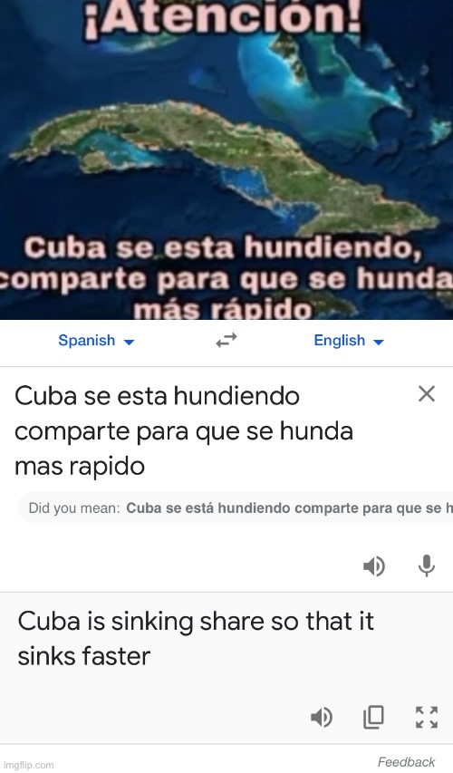 I found this on Reddit and had to Google translate | made w/ Imgflip meme maker