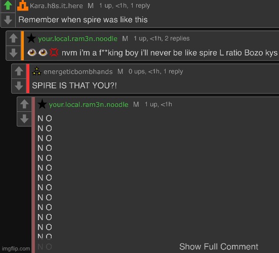 n o | made w/ Imgflip meme maker