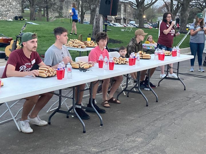 hot dog contest Blank Meme Template