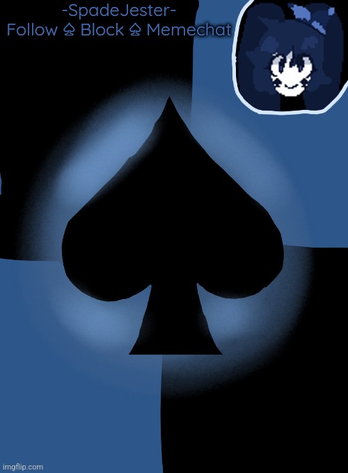 SpadeJester's Announcement Template Blank Meme Template