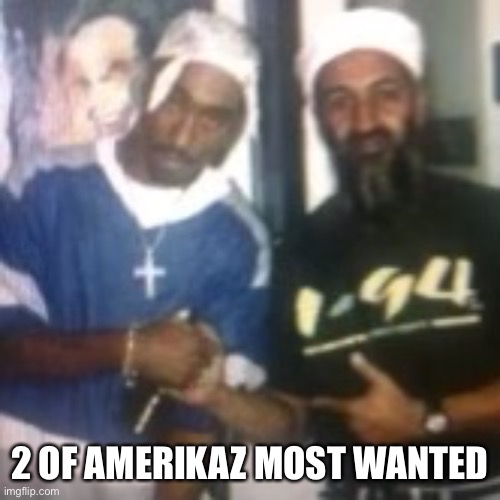 2 OF AMERIKAZ MOST WANTED | made w/ Imgflip meme maker