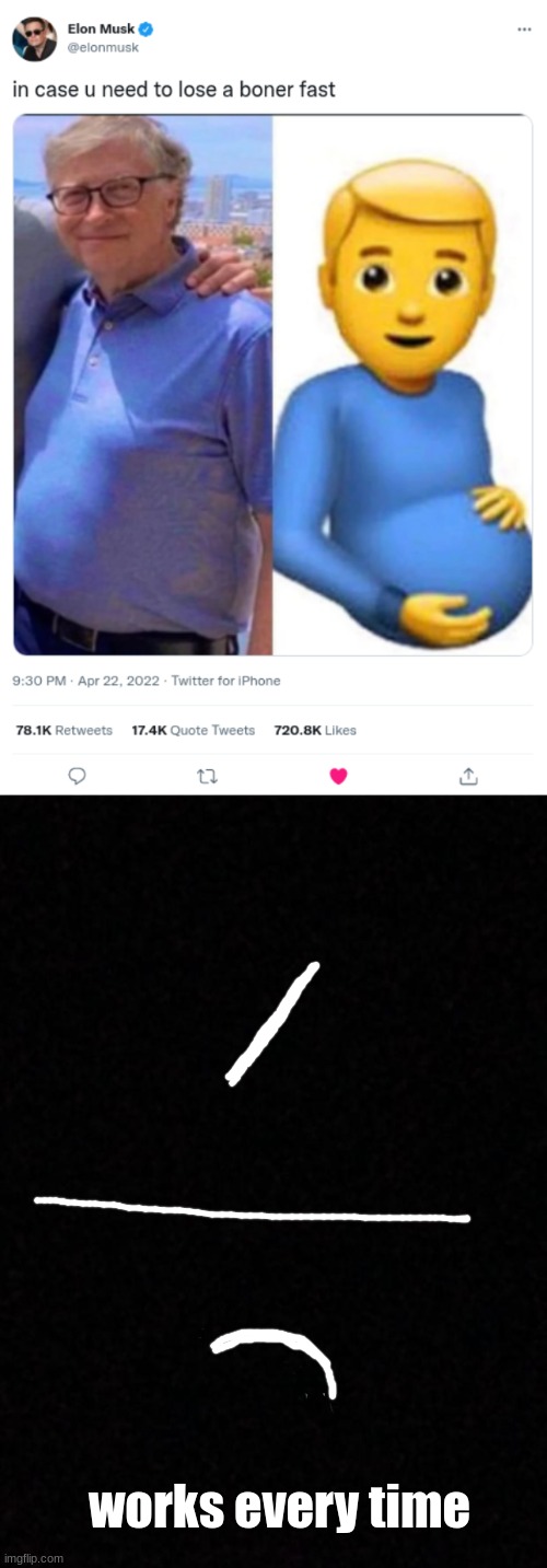 Elon musk, you savage. | works every time | image tagged in blank,elon musk | made w/ Imgflip meme maker