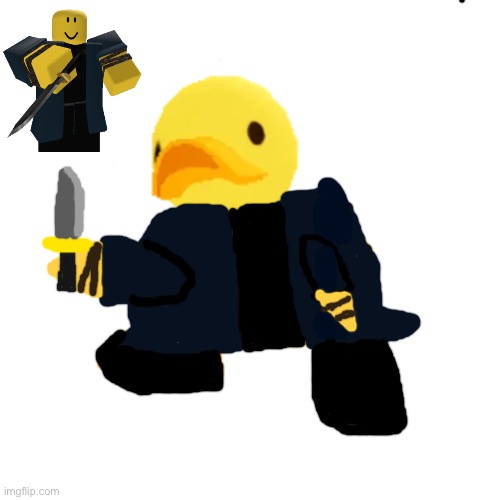 Slasher duck… slashuck. | made w/ Imgflip meme maker