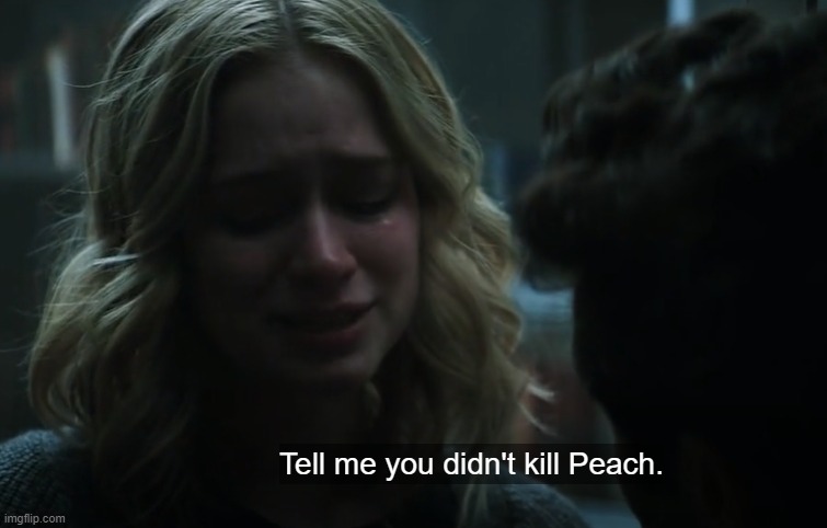 Guys!!! Guys! ! ! ! Peach is dead!!! | made w/ Imgflip meme maker