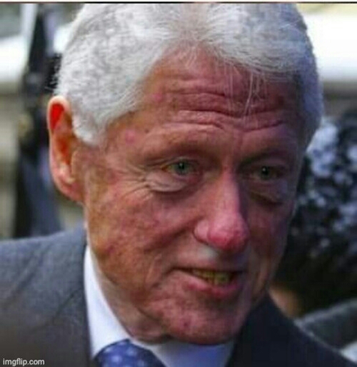 Ill Bill Clinton like Dorian Grey Blank Meme Template