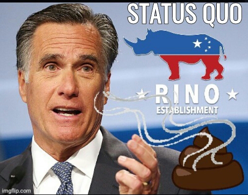 Mitt Romney status quo RINO template Blank Meme Template