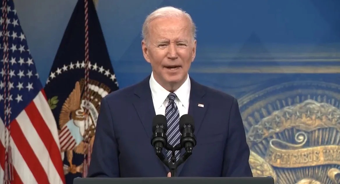 Joe Biden press conference Blank Meme Template