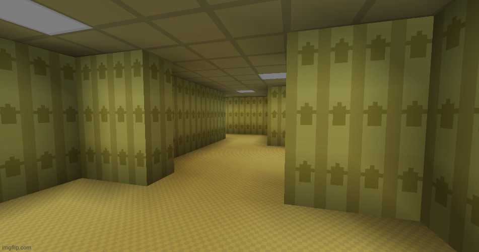 I made the backrooms. - Minecraft  Minecraft designs, Minecraft funny,  Minecraft