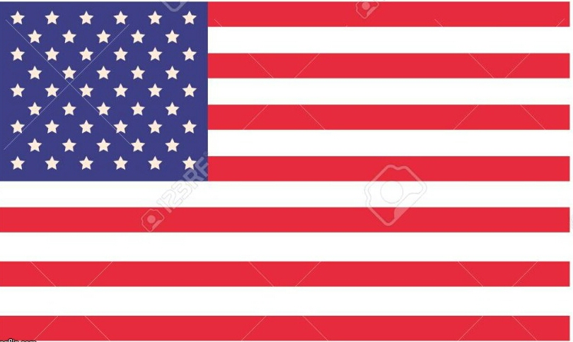High Quality American Flag template Blank Meme Template