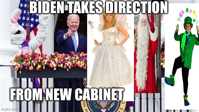 Biden doesn’t listen to you | BIDEN TAKES DIRECTION; FROM NEW CABINET | image tagged in biden,sad joe biden,democrat,dementia,incompetence | made w/ Imgflip meme maker