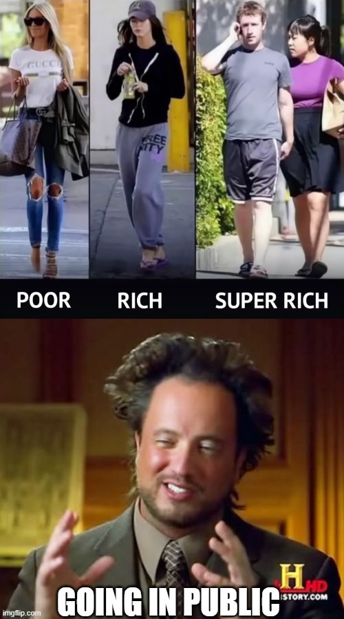 GOING IN PUBLIC | image tagged in memes,ancient aliens | made w/ Imgflip meme maker