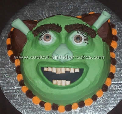 High Quality Shrek Cake Blank Meme Template