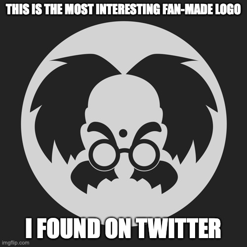 Dr. Wily Incognito Logo | THIS IS THE MOST INTERESTING FAN-MADE LOGO; I FOUND ON TWITTER | image tagged in logo,megaman,memes | made w/ Imgflip meme maker