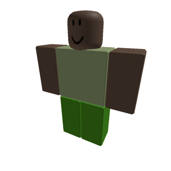 Here's a noob meme template model! (Made on Procreate) : r/roblox