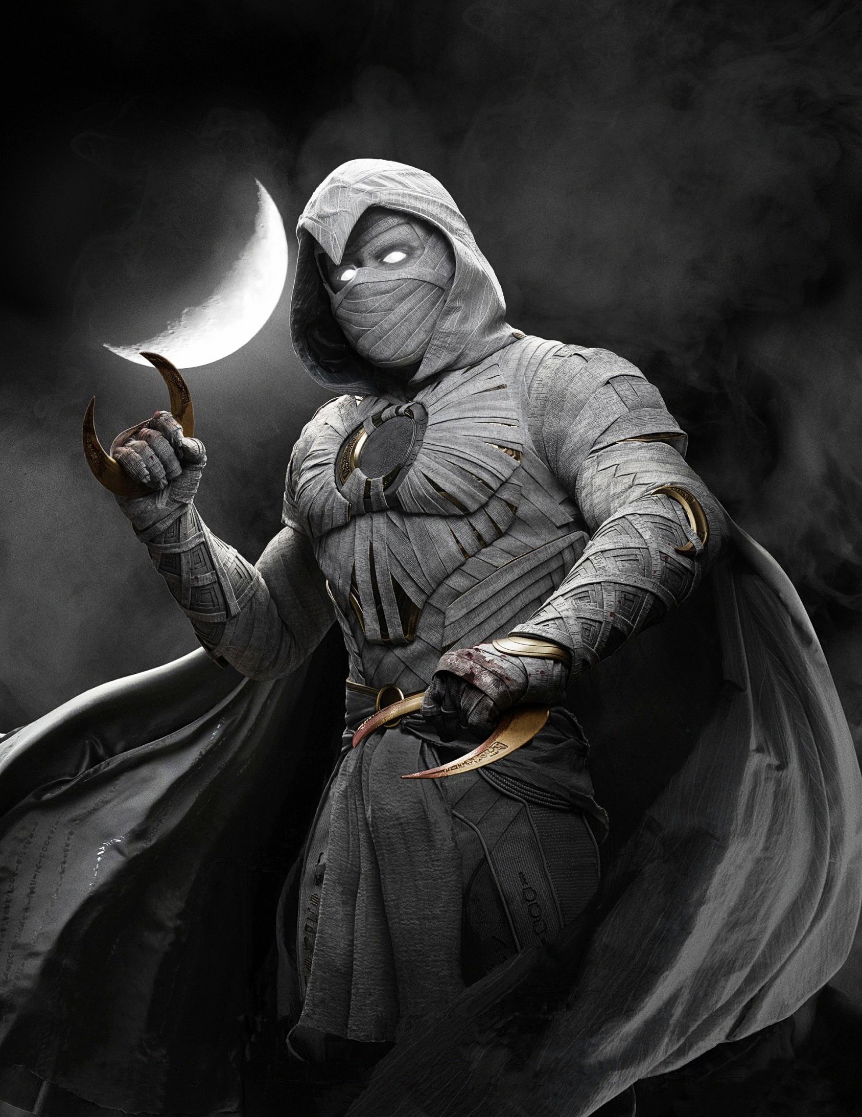 High Quality Moon knight Blank Meme Template