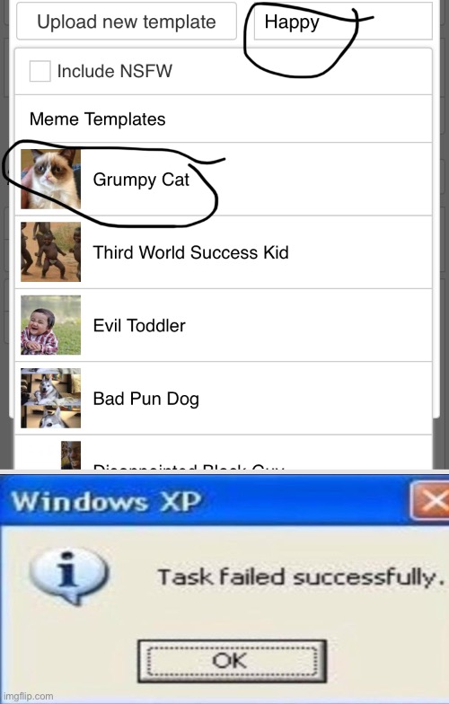 Oof | image tagged in you had one job | made w/ Imgflip meme maker