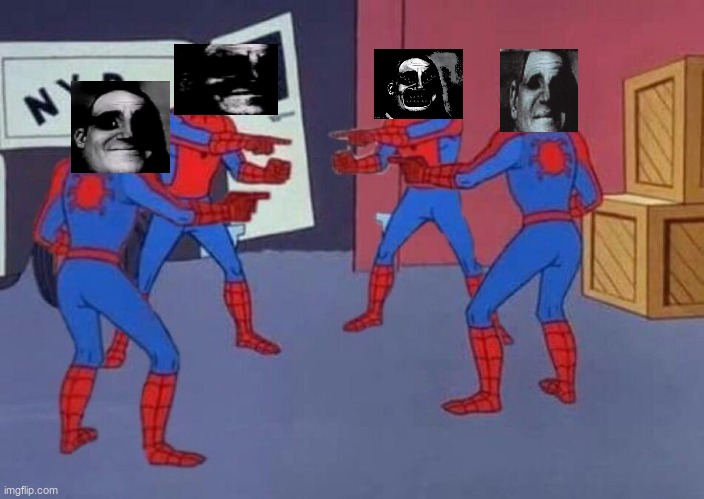 Spider-man Quadruple | image tagged in spider-man quadruple | made w/ Imgflip meme maker