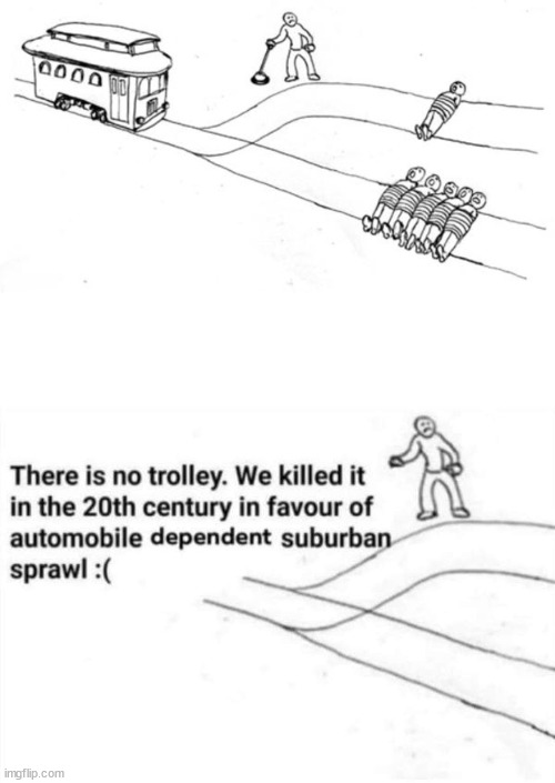 image tagged in trolley problem,comic | made w/ Imgflip meme maker