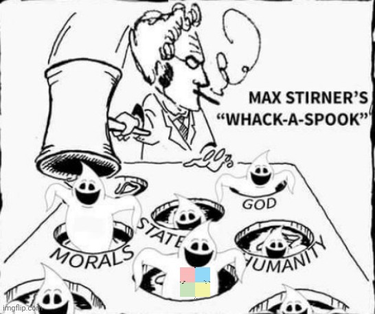 AMC Stirner | image tagged in amc stirner | made w/ Imgflip meme maker