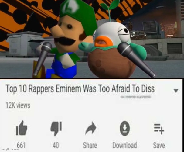 image tagged in top 10 rappers eminem was too afraid to diss | made w/ Imgflip meme maker