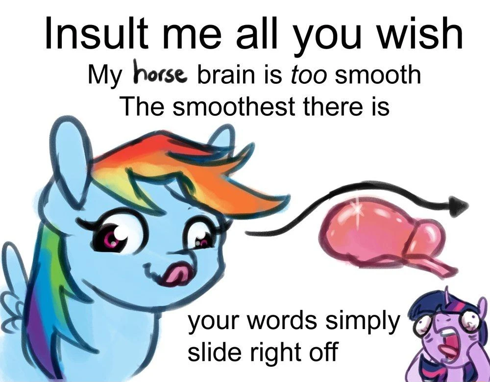 pony Blank Meme Template