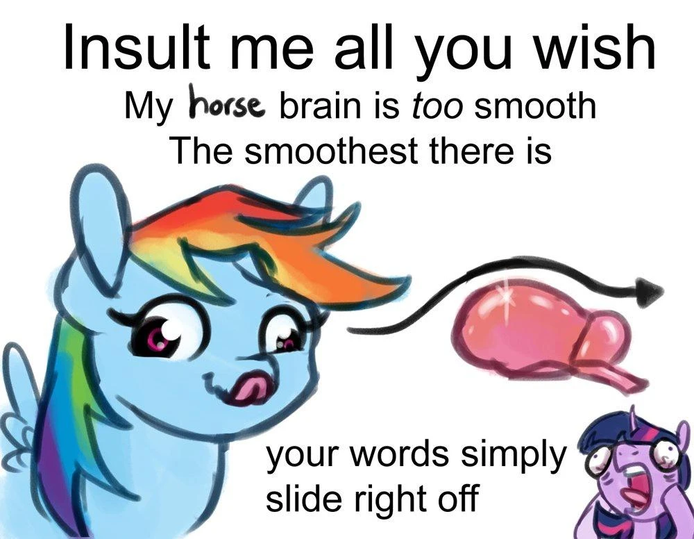 High Quality pony Blank Meme Template