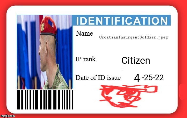 New ID | 4 | made w/ Imgflip meme maker