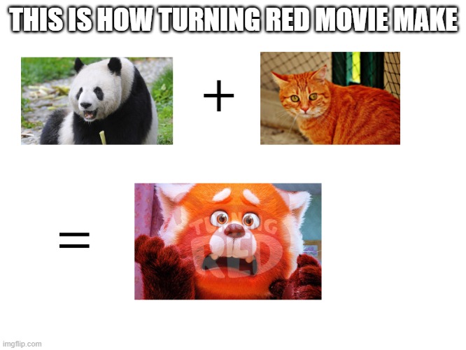 remember kids gyrating is amogus dancin | THIS IS HOW TURNING RED MOVIE MAKE | image tagged in memes,turning red,lel | made w/ Imgflip meme maker