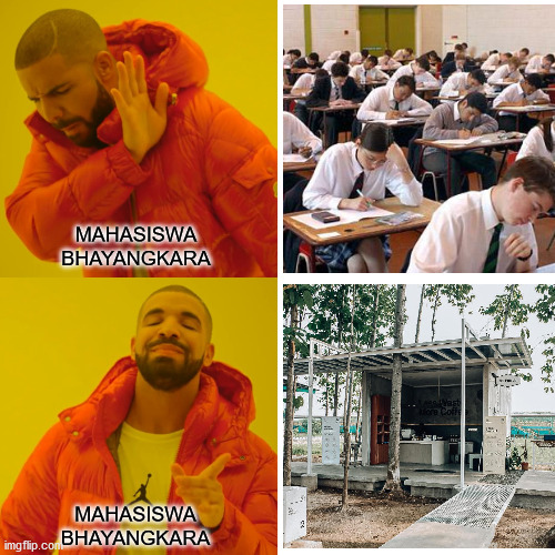 Universitas Bhayangkara | MAHASISWA BHAYANGKARA; MAHASISWA BHAYANGKARA | image tagged in memes | made w/ Imgflip meme maker