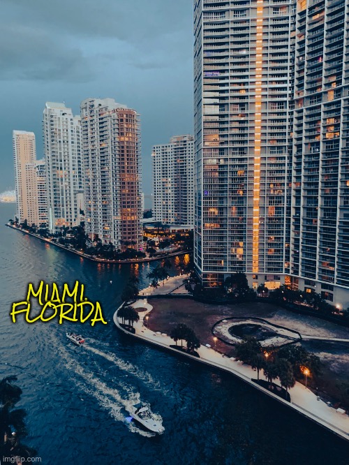 Miami, Florida | MIAMI, FLORIDA | image tagged in miami,florida,cool places,city,usa | made w/ Imgflip meme maker