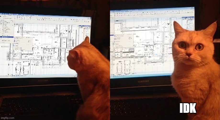 calculations cat | IDK | image tagged in calculations cat | made w/ Imgflip meme maker