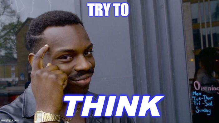 roll safe | TRY TO; THINK | image tagged in memes,roll safe think about it | made w/ Imgflip meme maker
