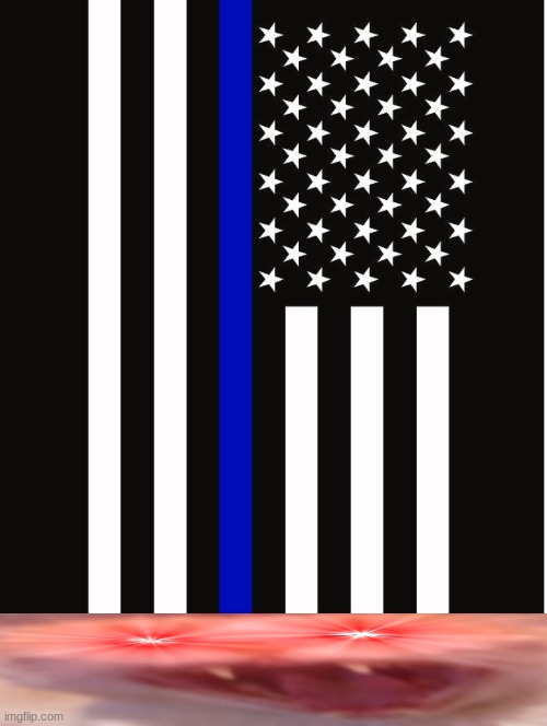 Police Flag | image tagged in police flag | made w/ Imgflip meme maker