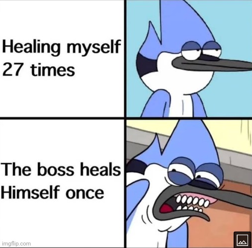 image tagged in healing,boss | made w/ Imgflip meme maker