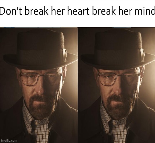 Part two of replacing cringe anime memes with Walter White | made w/ Imgflip meme maker
