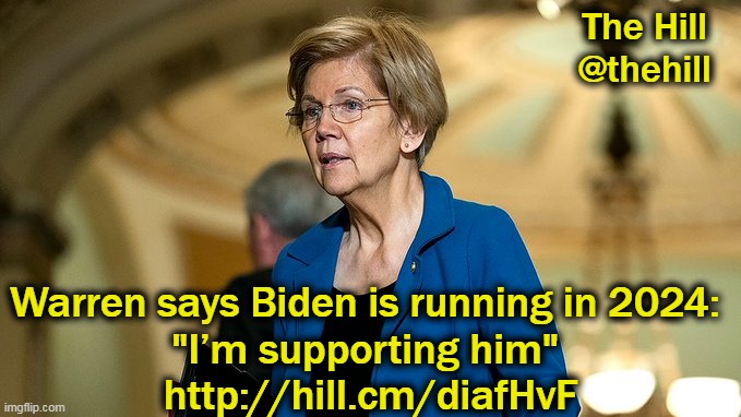 They Walk Among Us . . . | The Hill
@thehill; Warren says Biden is running in 2024: 
"I’m supporting him" 
http://hill.cm/diafHvF | image tagged in politics,elizabeth warren,joe biden,2024,smh,he can barely communicate right now | made w/ Imgflip meme maker