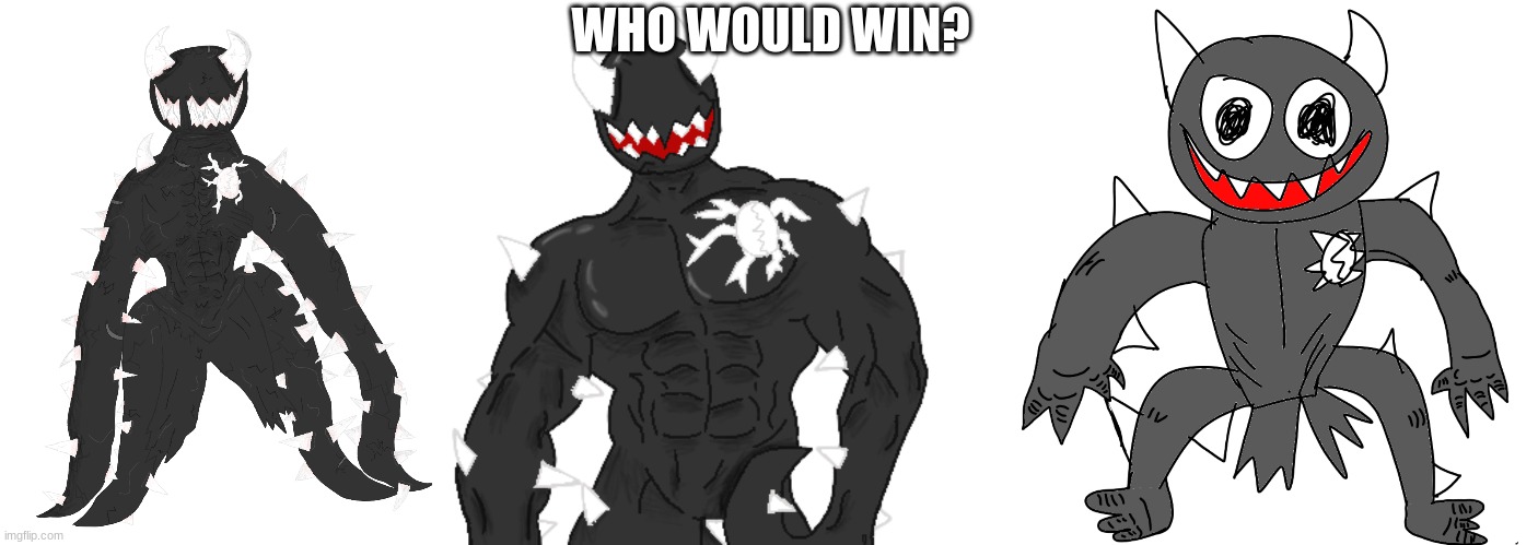 WHO WOULD WIN? | image tagged in spike the anomaly,giga spike,sponk | made w/ Imgflip meme maker