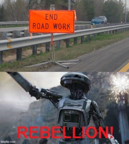 L3-37 Rebellion! | image tagged in l3-37 rebellion,stupid signs | made w/ Imgflip meme maker