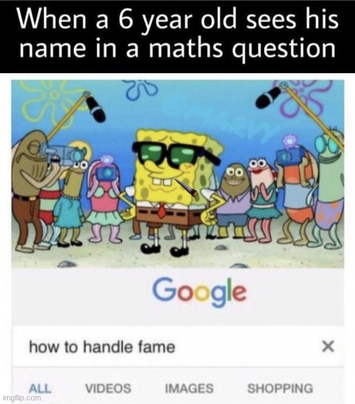 outstanding title | image tagged in how to handle fame,memes,dank memes,unhelpful high school teacher | made w/ Imgflip meme maker
