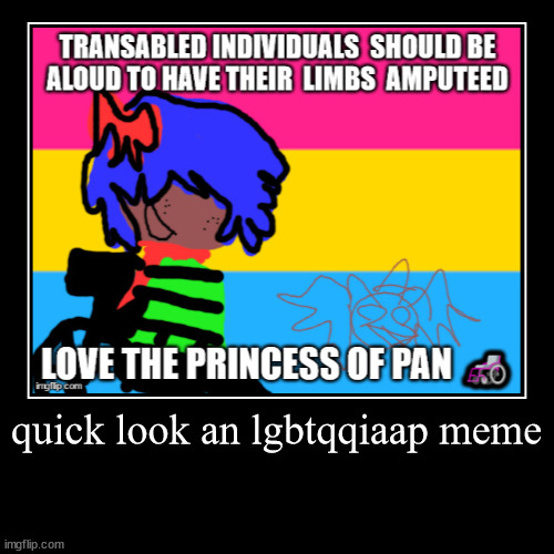 XENO KALLUM IS PROUD TO PRESENT THE LGBTQQIAAP | image tagged in memes | made w/ Imgflip demotivational maker