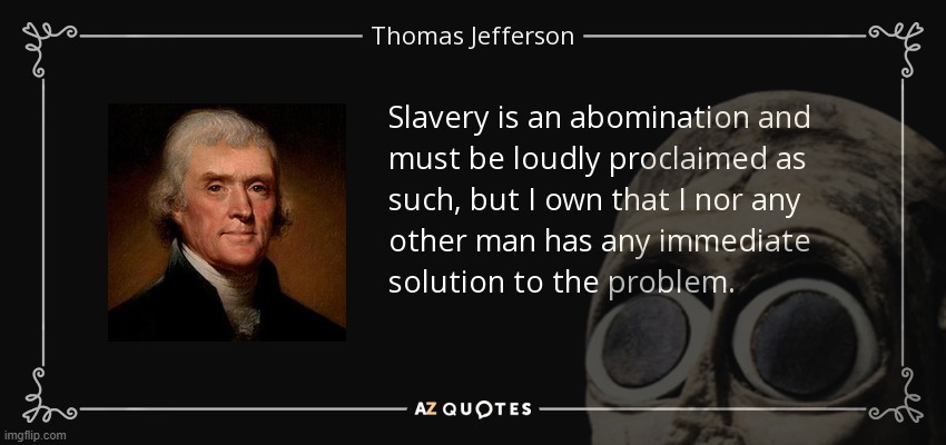 The Sumer Party adopts a middle-ground, Jeffersonian approach to the slave question. Full policy in comments. | image tagged in sumer,party,on,the,slave,question | made w/ Imgflip meme maker