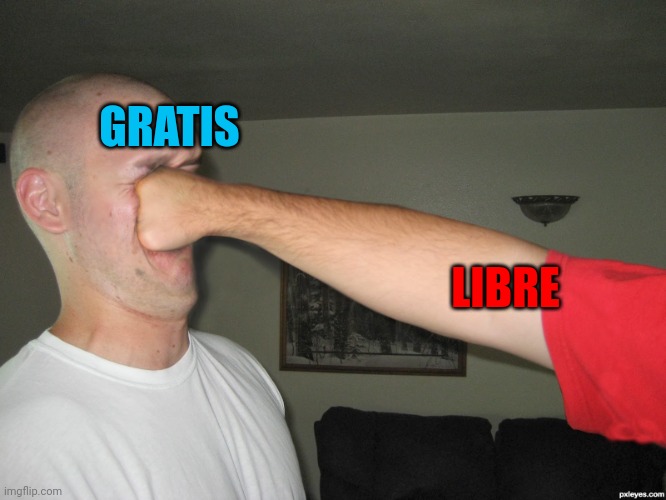 Face punch | GRATIS LIBRE | image tagged in face punch | made w/ Imgflip meme maker