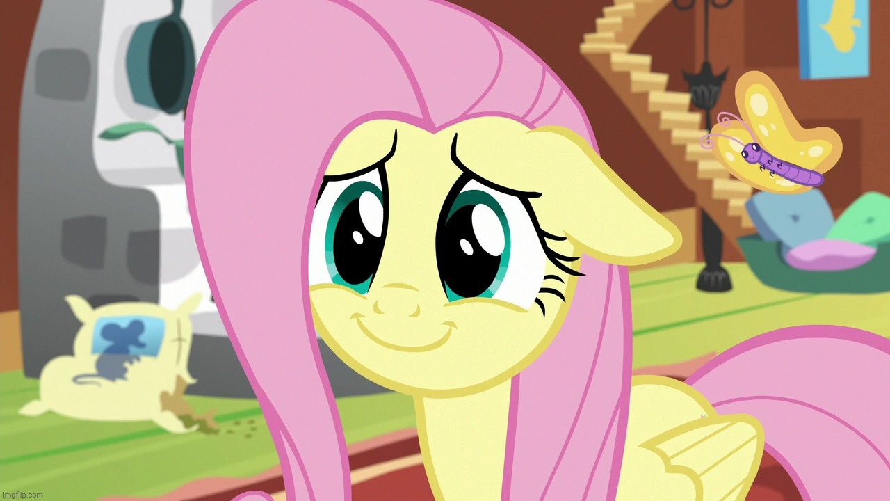 fluttershy laughing