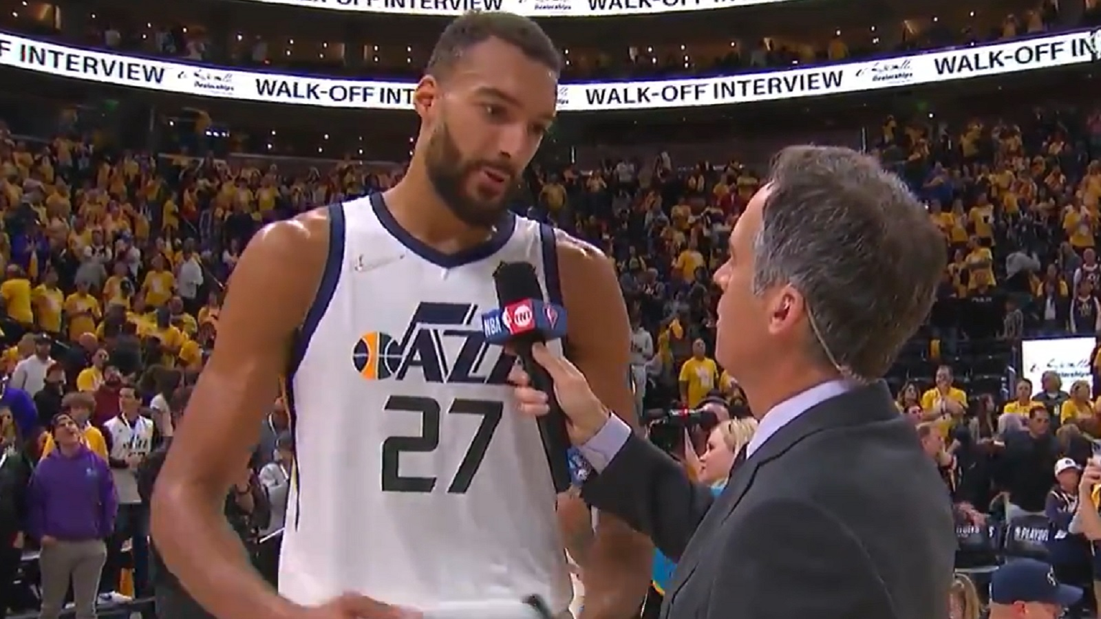 Rudy Gobert F the Talk Blank Meme Template
