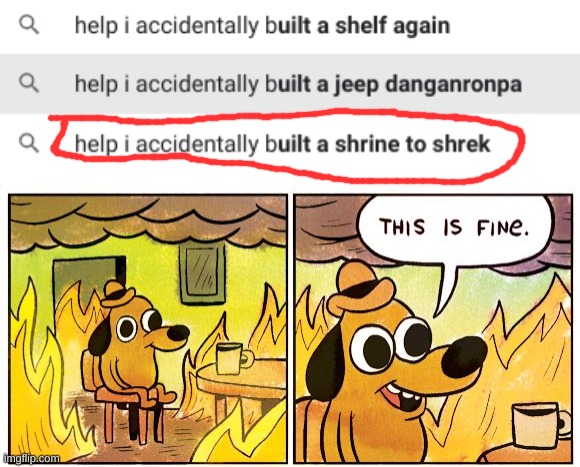 ??????????? | image tagged in memes,this is fine | made w/ Imgflip meme maker