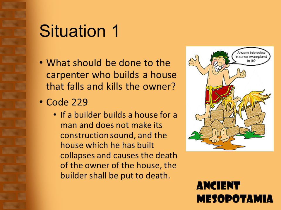 Code of Hammurabi situation 1 Blank Meme Template