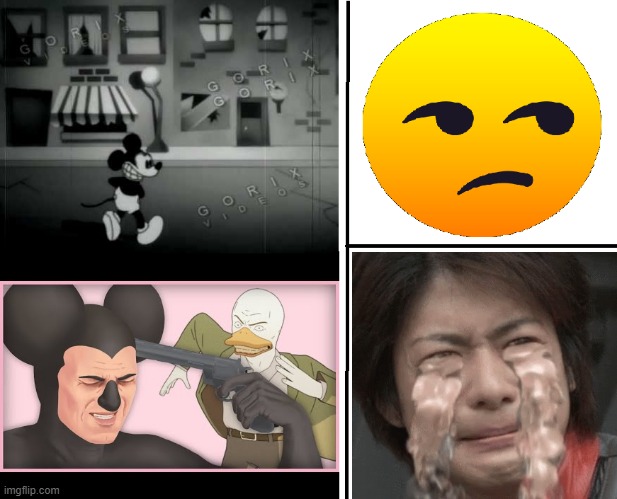 Real men cried when Goofy died | image tagged in disney,mickey mouse | made w/ Imgflip meme maker