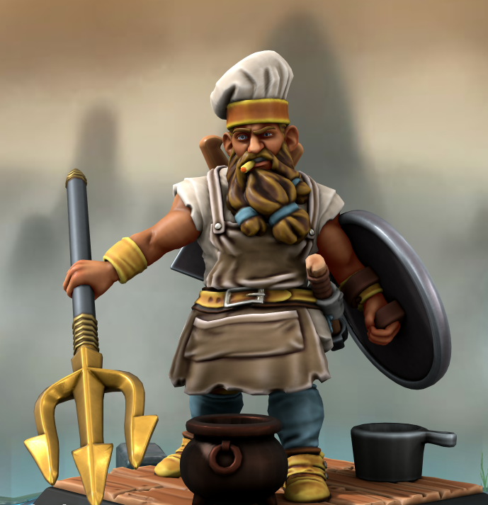 High Quality Dwarf Cook Pirate Blank Meme Template