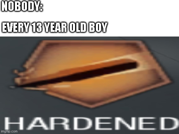 NOBODY:; EVERY 13 YEAR OLD BOY | image tagged in call of duty | made w/ Imgflip meme maker