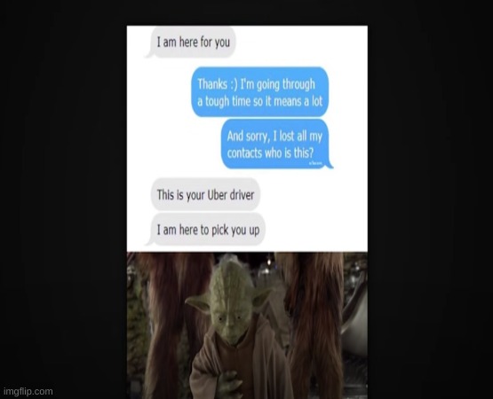 oh no | image tagged in yoda,ouch | made w/ Imgflip meme maker